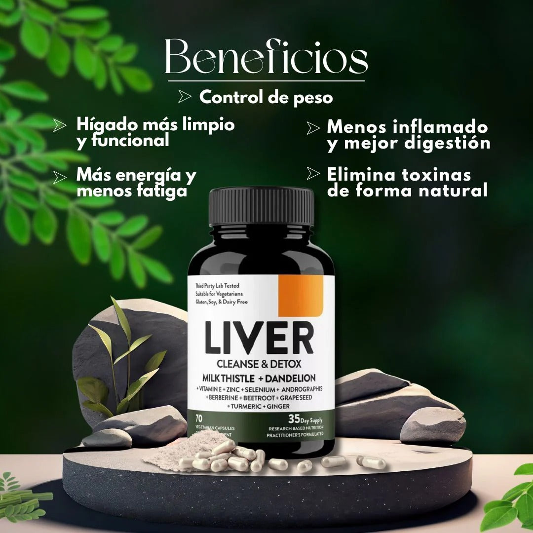 LIQUIDACION / LIVER 70 CAPSULAS DETOX